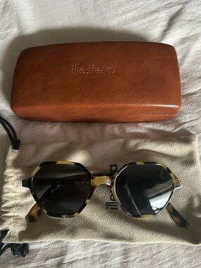 Excellent Condition Illesteva Octagon Sunglasses.